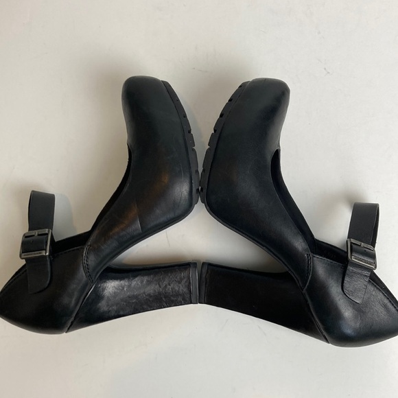 Kork-Ease Black Chunky Heel Mary Jane Shoes Size 6.5 night out elevated basic - Picture 9 of 14